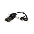 Startech PEX2S553B 2 Ports RS232 PCI Express Serial Card With Breakout Cable