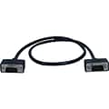 QVS CC388M1-15 15 VGA Cable, Black