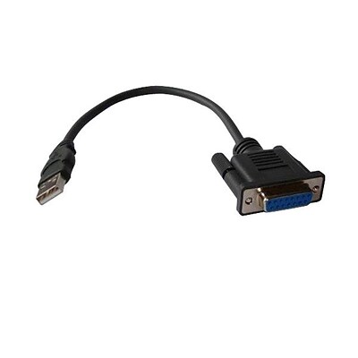 Belkin Joystick 8 USB Male to DB-15 Female Adapter, Black (F3U200-08INCH)