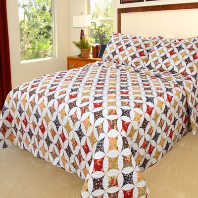 Trademark Global® Lavish Home 2 Piece Cassandra Quilt Set, Twin