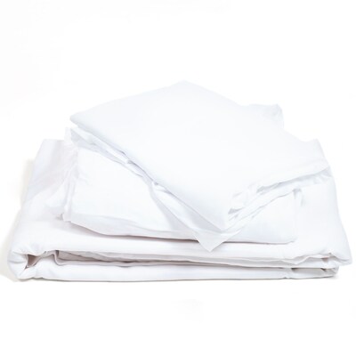 Trademark Global® Lavish Home 1200 Series 4 Piece Sheet Set, Full, White