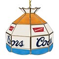 Trademark Global® 16 Stained Glass Tiffany Lamp, Coors Banquet