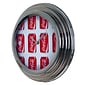 Trademark Global® Cans Style Analog Wall Clock With Chrome Finish, Coca-Cola®