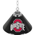 Trademark Global® 14 Single Shade Bar Lamp, Black, The Ohio State University NCAA