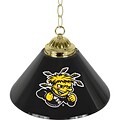 Trademark Global® 14 Single Shade Bar Lamp, Black, Wichita State™ NCAA