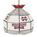 Trademark Global® 16 Stained Glass Tiffany Lamp, Mississippi State U NCAA