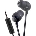 JVC Marshmallow HAFR37 Inner Ear Headphone With Mic; Black