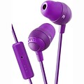 JVC Marshmallow HAFR37 Inner Ear Headphone With Mic; Violet