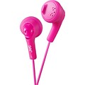 JVC Gumy HAF160 Earbud Headphone; Pink