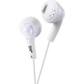 JVC Gumy HAF160 Earbud Headphone; White