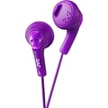 JVC Gumy HAF160 Earbud Headphone; Violet