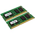 Micron® CT2KIT102464BF160B 16GB (2x8GB) DDR3 204Pin SDRAM PC3-12800 SoDIMM Memory Module Kit