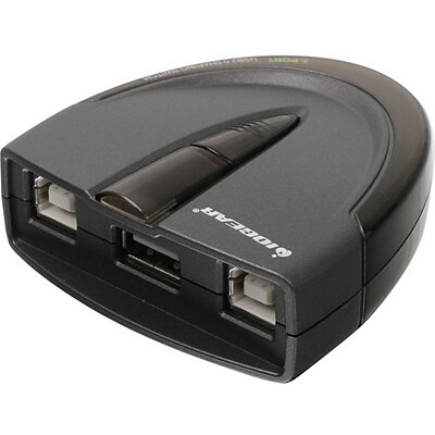Iogear® USB 2.0 Automatic Printer Switch; 2 Port (GUB231)