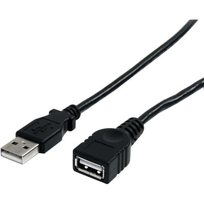 Startech 6 USB A Male to USB A Female Extension Cable; Black