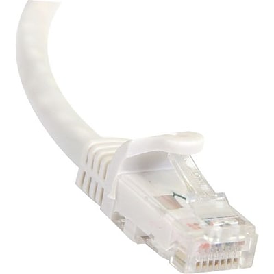 Startech 100 Category 6 RJ-45 Male UTP Snagless Patch Cable; White