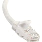 Startech 100' Category 6 RJ-45 Male UTP Snagless Patch Cable; White