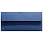 LUX 80lbs. 4 1/8" x 9 1/2" #10 Smooth Square Flap Envelopes, Navy Blue, 1000/BX