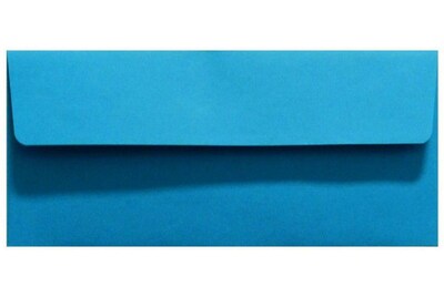 LUX Square Flap #10 Business Envelope, 4 1/2 x 9 1/2, Pool Blue, 1000/Box (LUX-4860-102-10)