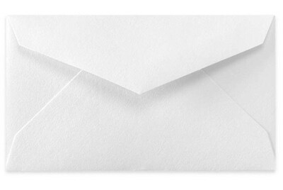 LUX® 70lb 2 1/8x3 5/8 Regular Flap Mini Envelopes W/Glue, Bright White, 500/BX