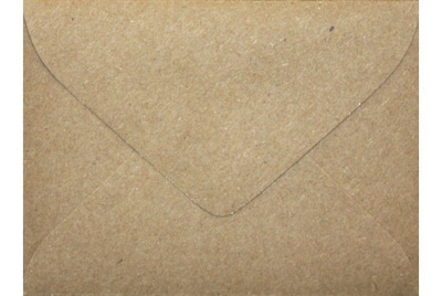 LUX #17 Mini Envelope (2 11/16 x 3 11/16) 500/Box, Grocery Bag (LEVC-GB-500)