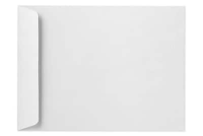 LUX 28lbs. 11 x 17 Open End Flap Jumbo Envelopes, Bright White, 500/BX