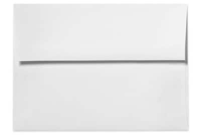 LUX A6 Invitation Envelopes (4 3/4 x 6 1/2) 1000/Box, 24lb. Bright White (72932-1000)