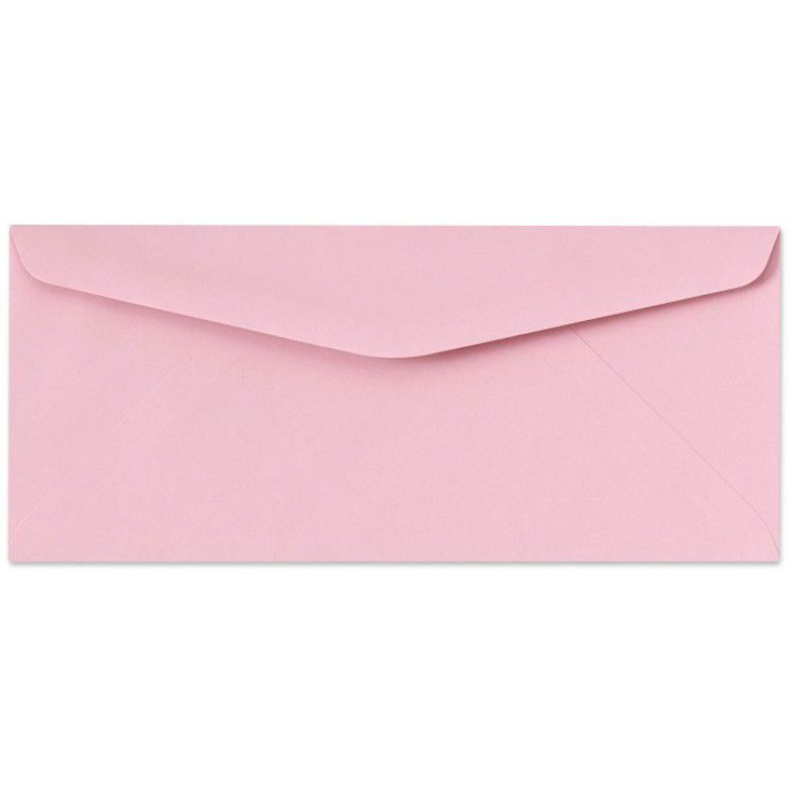 LUX #10 Regular Envelope, 4-1/8 x 9-1/2Pastel Pink, 500/Box (65904-500)