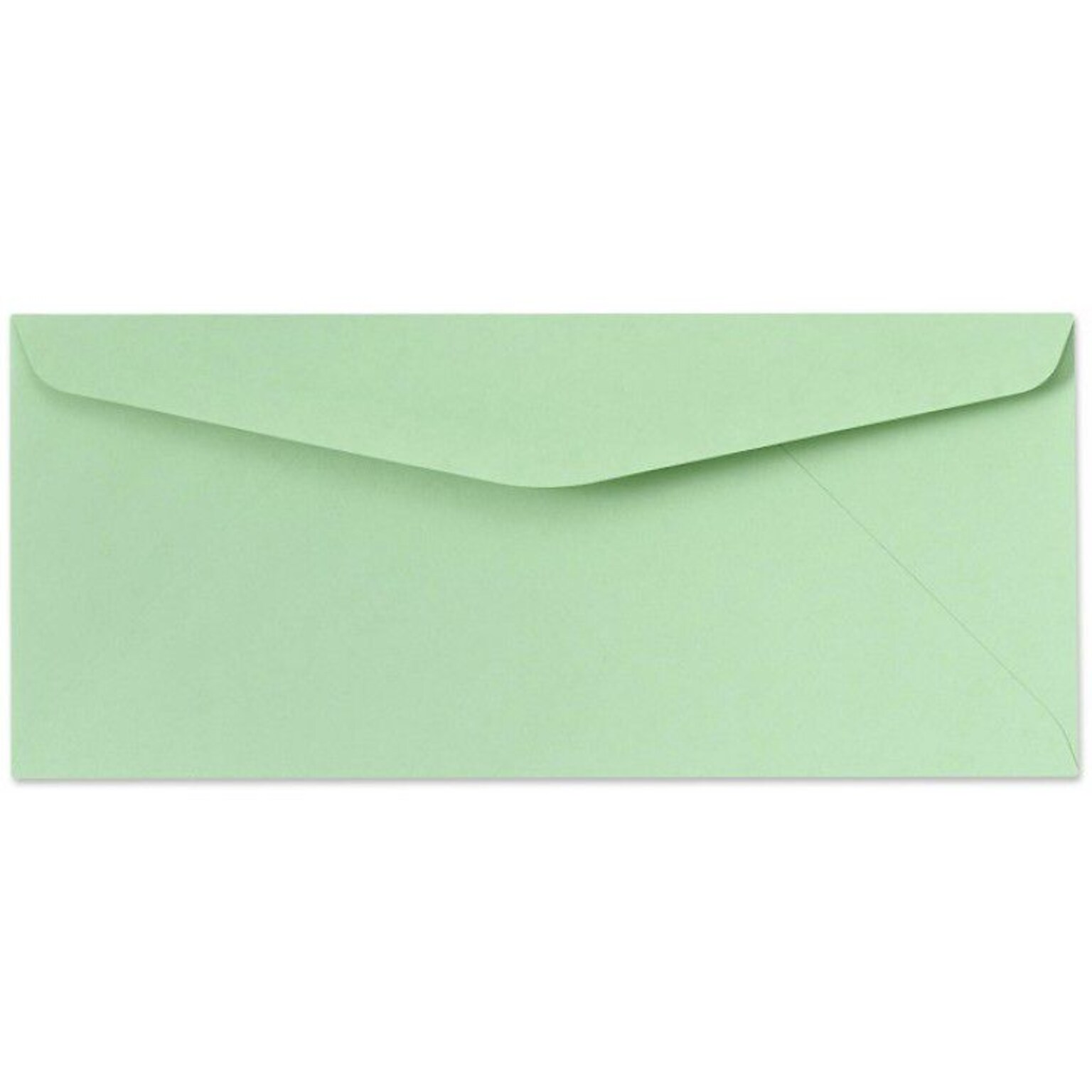 LUX #10 Business Envelope, 4 1/2 x 9 1/2, Pastel Green, 500/Box (65896-500)