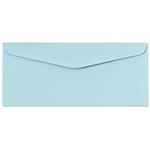 LUX® 60lbs. 4 1/8 x 9 1/2 #10 Pastels Regular Envelopes, Pastel Blue, 250/BX