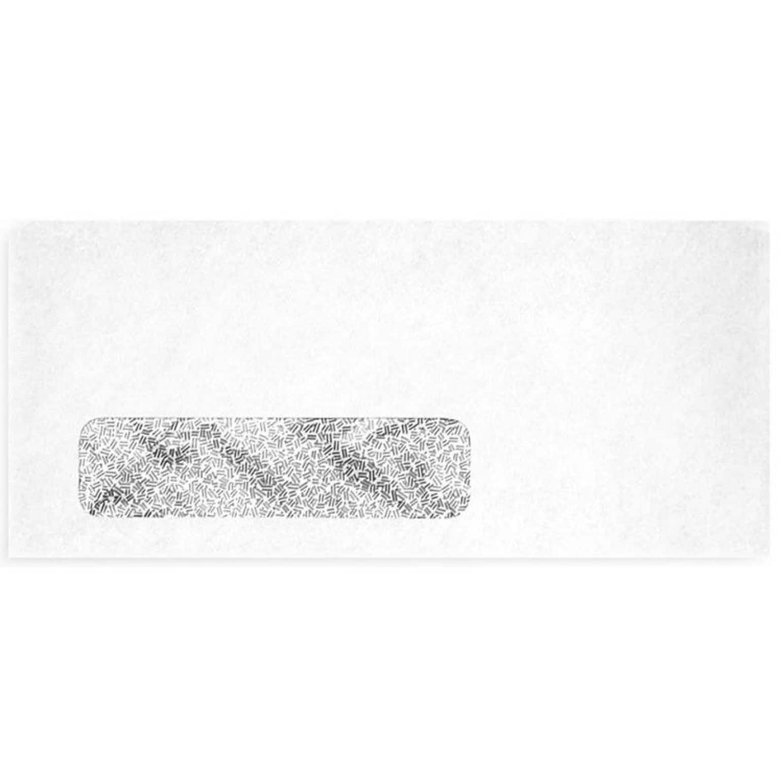 LUX Moistenable Glue Security Tinted #9 Window Envelope, 3 7/8 x 8 7/8, White, 250/Box (61549-250)