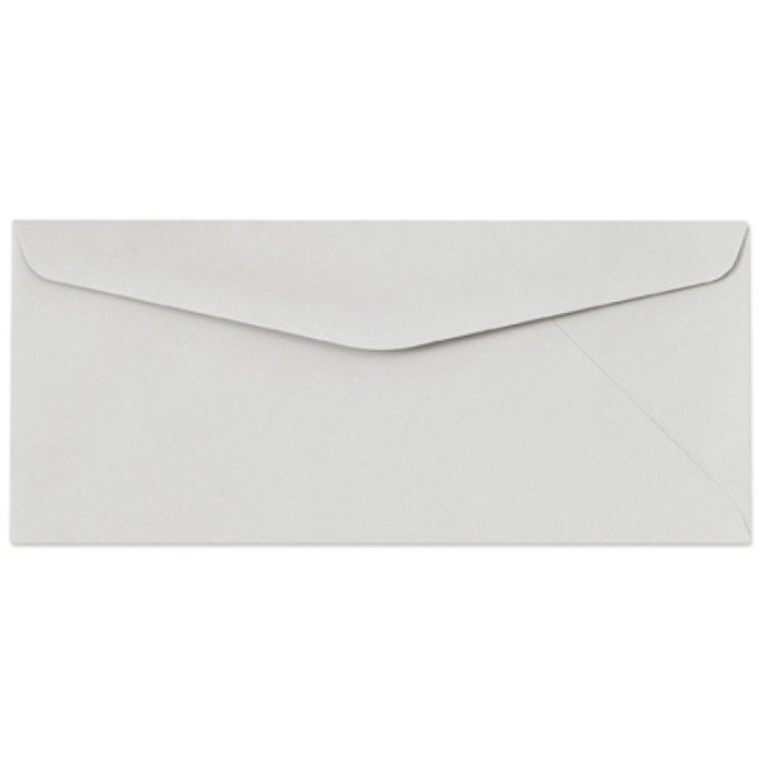 LUX Moistenable Glue #10 Business Envelope, 4 1/2 x 9 1/2, Pastel Gray, 250/Box (60190-250)
