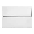 LUX® 60lb 6x9 1/2 Square Flap Envelopes W/Peel&Press; White, 500/BX