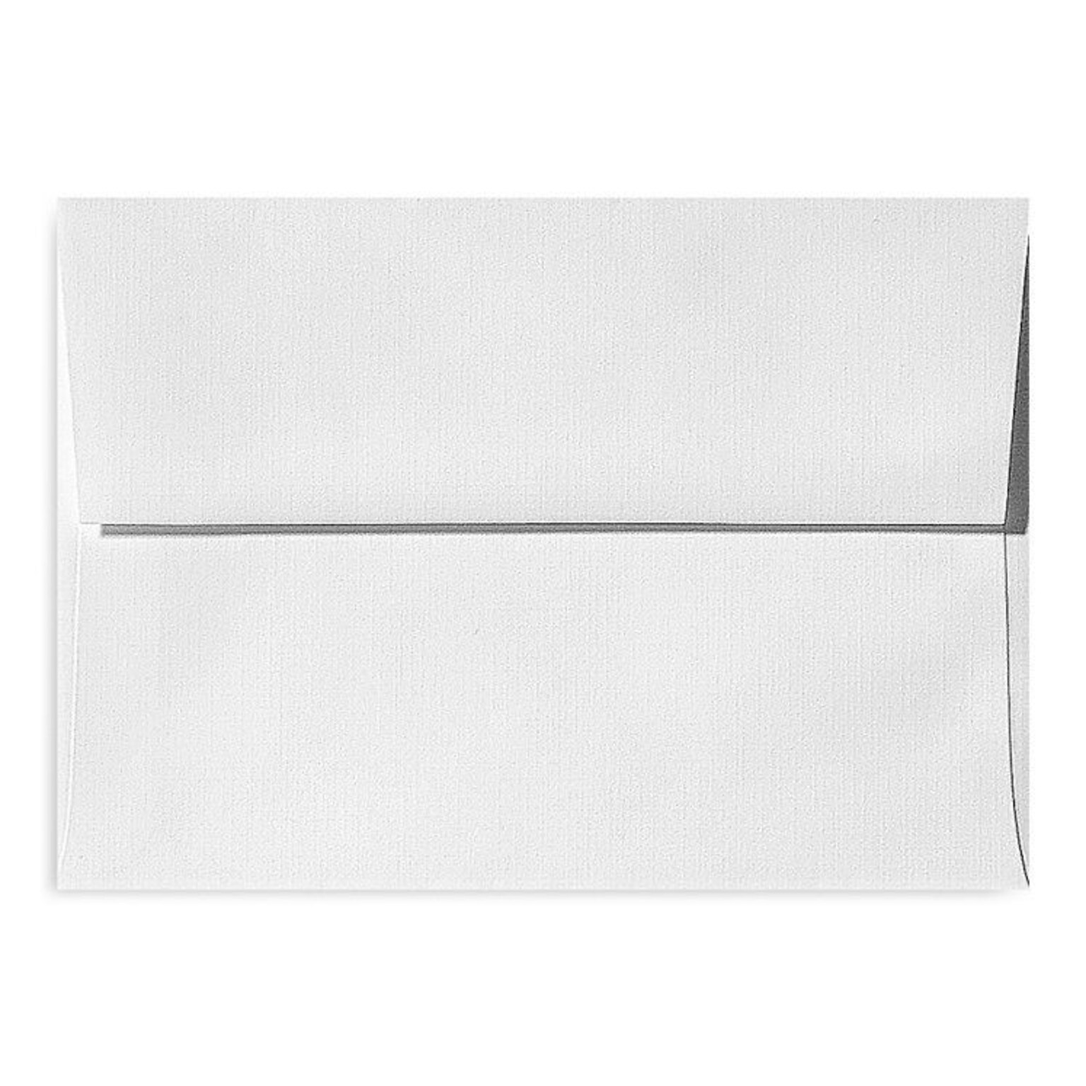 LUX A1 Invitation Envelopes (3 5/8 x 5 1/8) 250/Box, White Linen (4865-WLI-250)