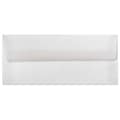 LUX® 30lb 4 1/8x9 1/2 Square Flap #10 Envelopes, Clear Translucent, 500/BX