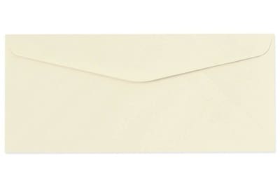 LUX 80lbs. 3 7/8 x 8 7/8 #9 100% Recycled Regular Envelopes, Natural, 250/BX