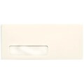 LUX Moistenable Glue #10 Window Envelope, 4 1/2 x 9 1/2, Natural, 1000/Box (4561-01-1000)