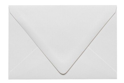 LUX A4 Contour Flap Envelopes (4 1/4 x 6 1/4) 1000/Box, White - 100% Recycled (1872-WPC-1000)