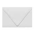 LUX A4 Contour Flap Envelopes (4 1/4 x 6 1/4) 500/Box, White - 100% Recycled (1872-WPC-500)