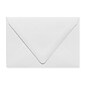 LUX A1 Contour Flap Envelopes (3 5/8 x 5 1/8) 250/Box, White - 100% Recycled (1865-WPC-250)