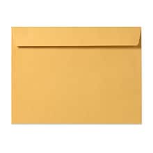 LUX Moistenable Glue #13 Booklet Envelope, 10 x 13, Brown, 500/Box (16162-500)