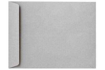 LUX® 28lbs. 10 x 13 Open End Envelopes, Gray Kraft, 500/BX