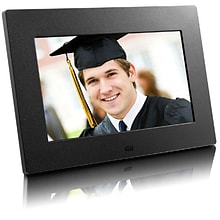 Aluratek ADPF07SF Digital Photo Frame With Auto Slideshow; 7