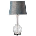 Kenroy Home Decanter Table Lamp, Clear Glass