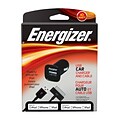 Energizer® 10 W USB Car Charger With Cable, Black