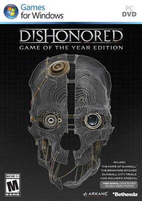 Bethesda® BET-093155118898 Dishonoured Game Of The Year Edition, Action Adventure, PC
