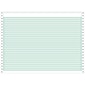 Printworks® Professional Computer Paper, 13 lbs., 11" x 14.875", Green Bar, 2200 Sheets/Carton (PRB02717)