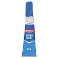 Loctite® Gel Super Glue; 0.07 oz., Clear, 2/Pack