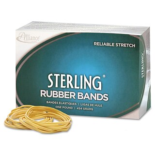 Alliance Sterling Multi-Purpose Rubber Bands, # 105, 1 lb. Box (ALL25055)