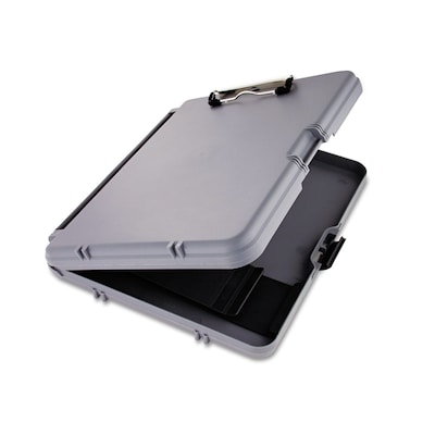 Saunders® 1/2 Capacity Polypropylene WorkMate Clipboard; Gray/Charcoal