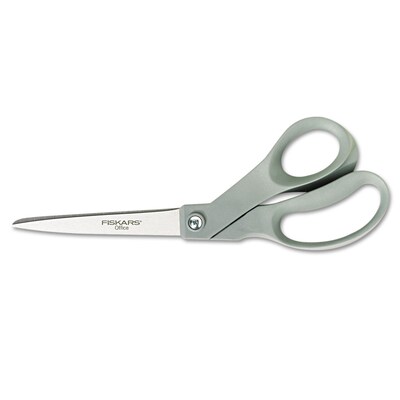 Fiskars Pointed Tip All-Purpose Bent Scissor, 8(L)